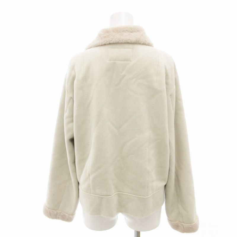 ジャスグリッティー JUSGLITTY フラッフィーライダースジャケット