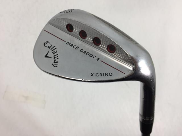 中古ゴルフクラブ】キャロウェイ MACK DADDY4 ウェッジ クローム 58X