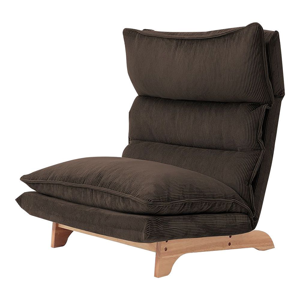 脚付きリクライニングローソファ 1人掛け Cowser カウザー SH 07 FRZ C GY グレー