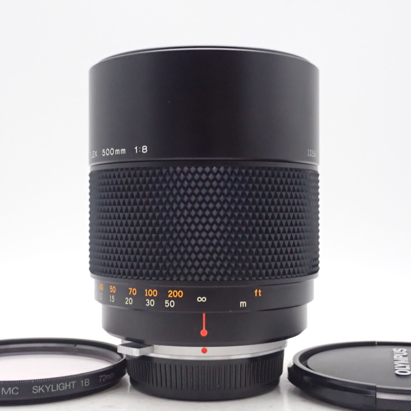 極上品 OLYMPUS OM-SYSTEM ZUIKO REFLEX 500mm f8 超望遠 単焦点