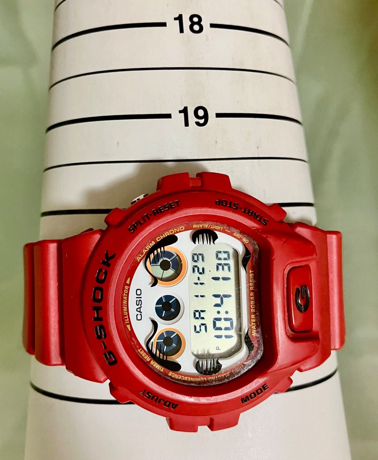 ☆稼働品☆G-SHOCK/ジーショック☆限定 だるま☆DW-6900DA☆DARUMA