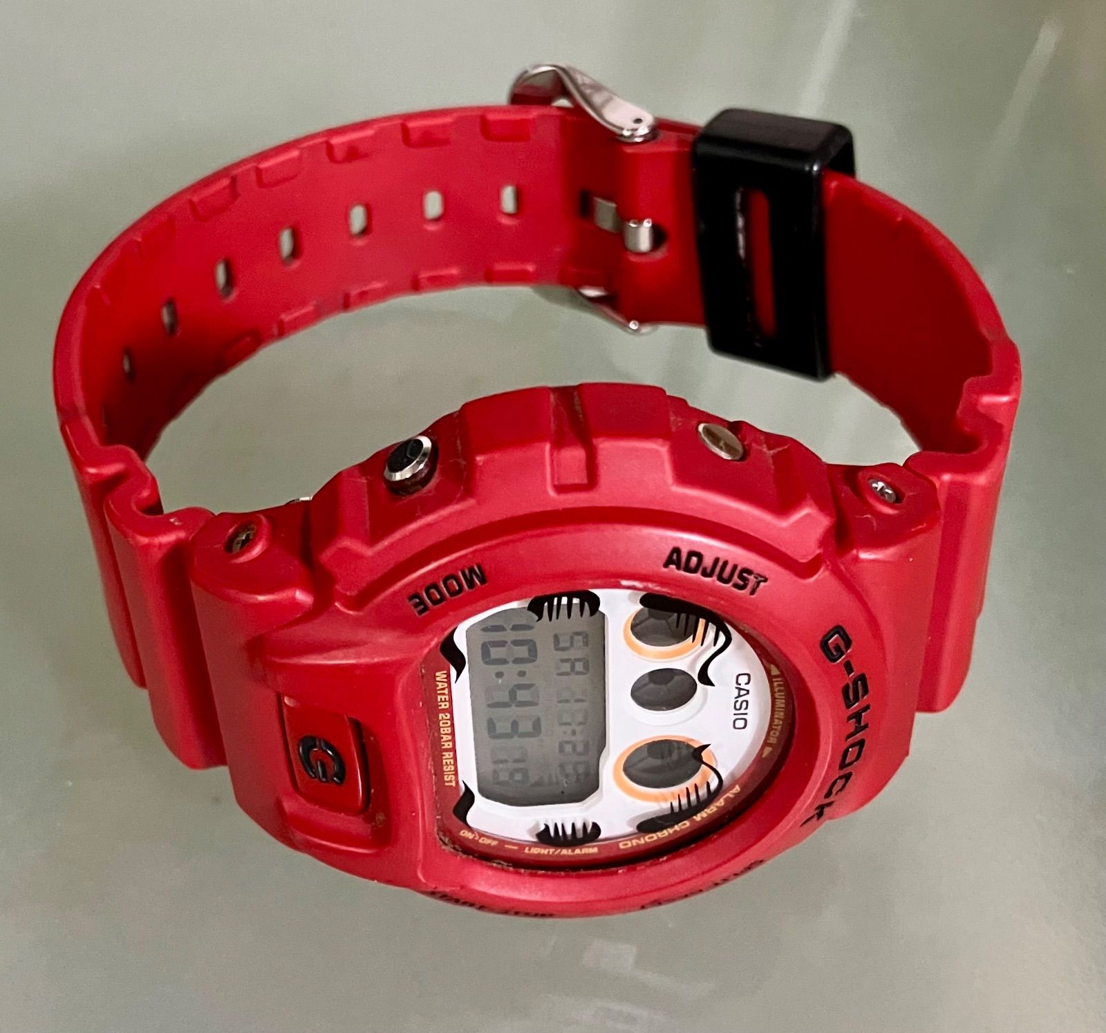 ☆稼働品☆G-SHOCK/ジーショック☆限定 だるま☆DW-6900DA☆DARUMA