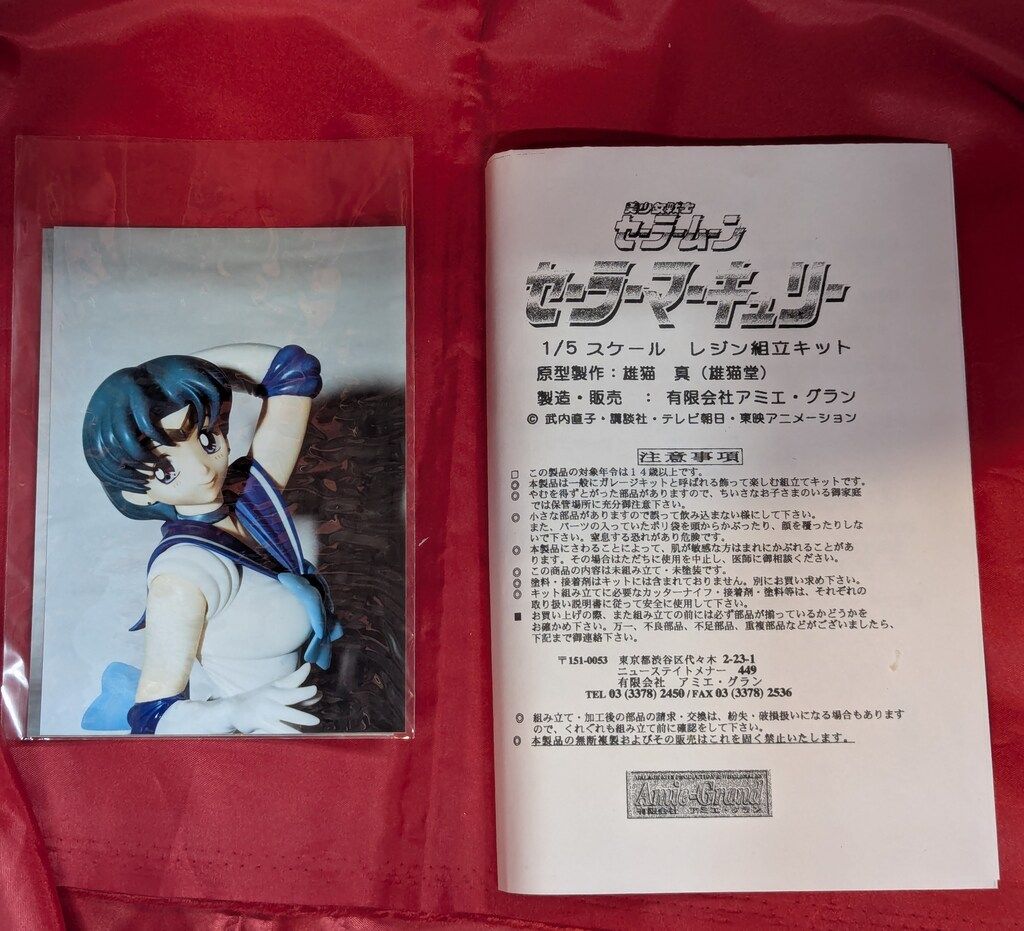アミエ・グラン 1/5スケールレジンキャストキット 原型 雄猫真