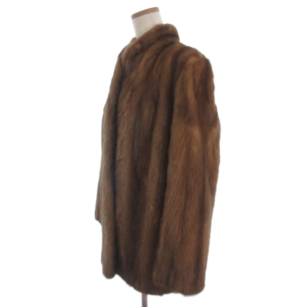 preliot 銀サガ　サガミンク　ロング　ブラウン サガミンク SAGA MINK 銀サガ ミンクファー ハーフコート ジャケット