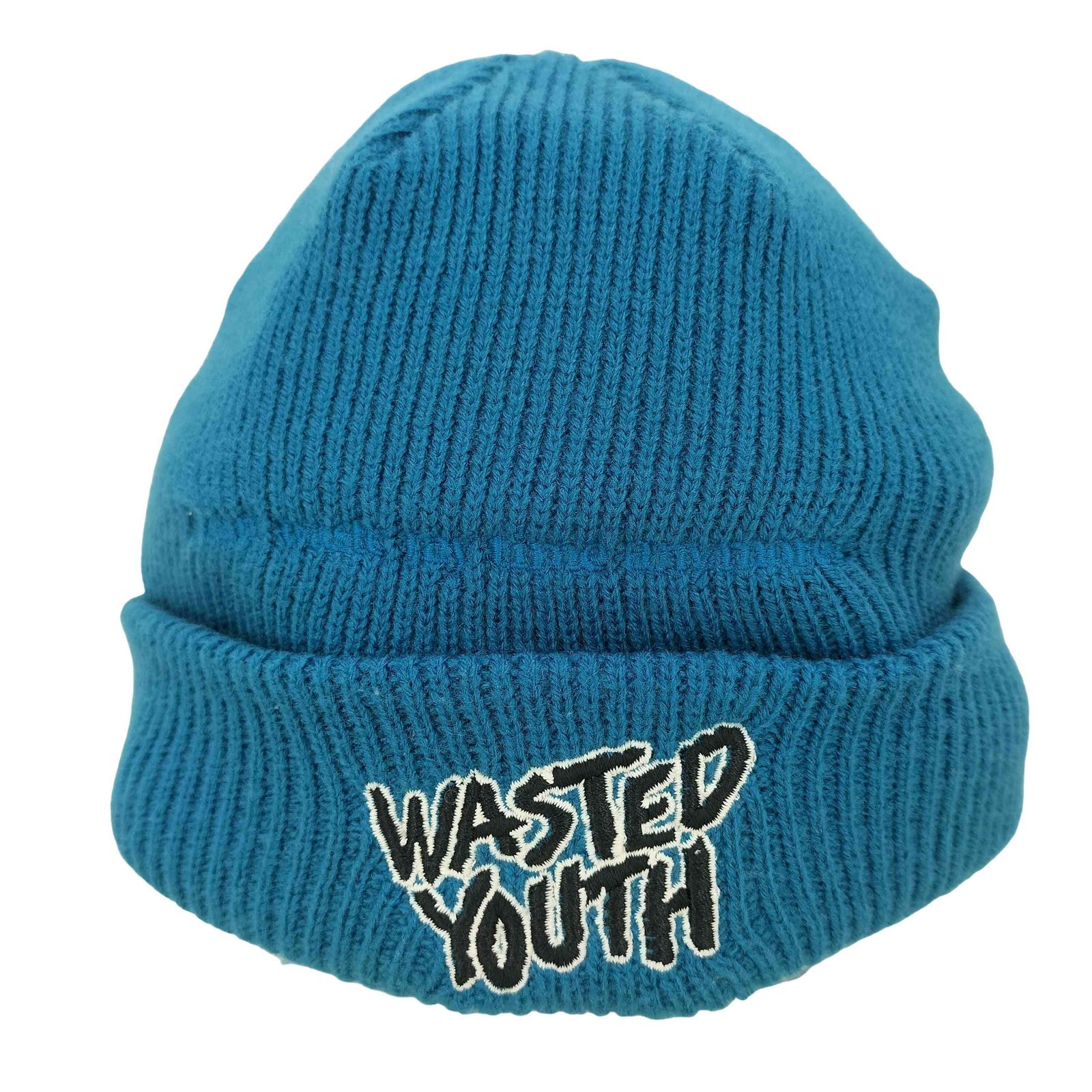 ウェイステッドユース WASTED YOUTH ラバーロゴ ニット帽 BEANIE