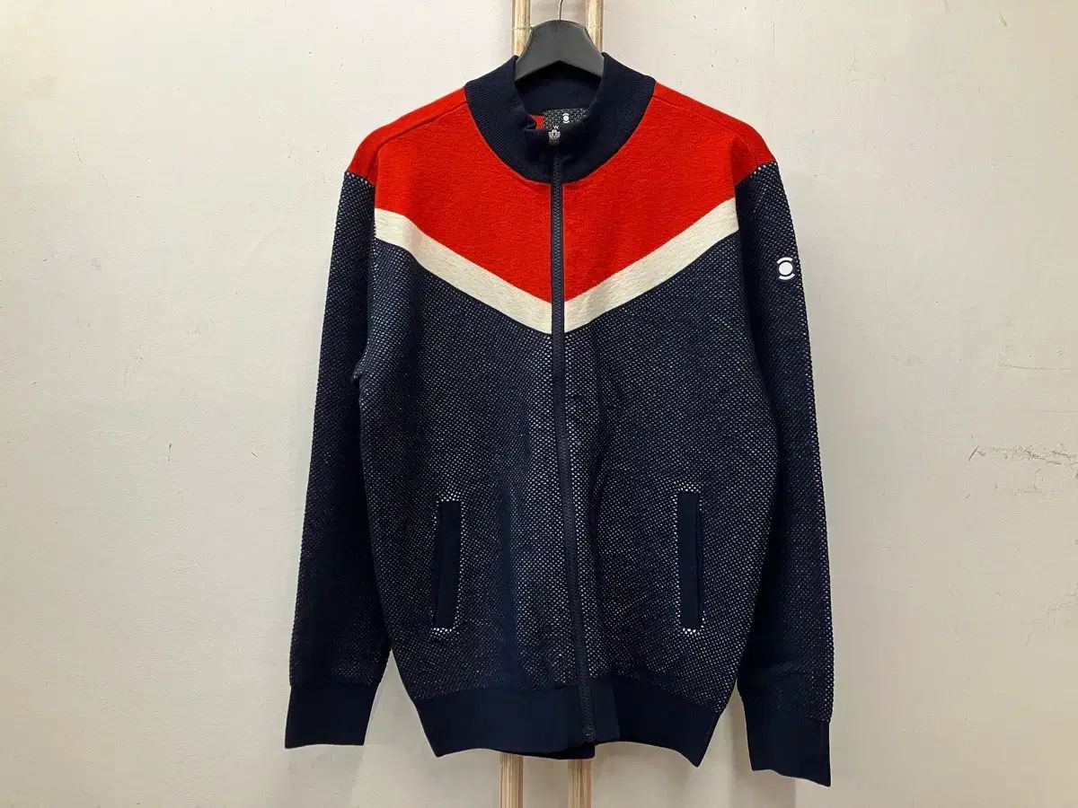 2 WIDE ANGLE ゴルフ ニット ジップアップ 100 L