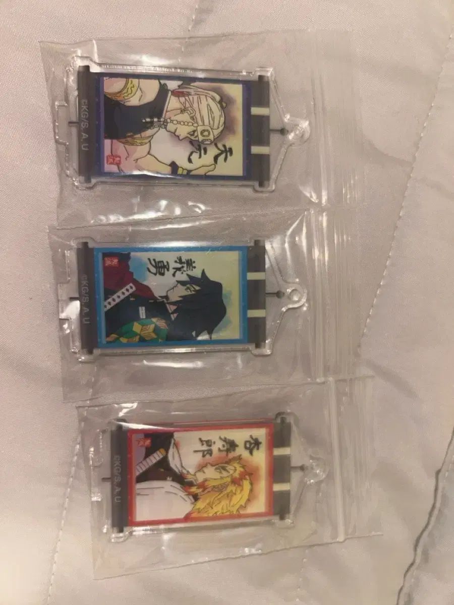 まとめ 鬼滅の刃 ミニタペストリーアクリルスタンド 義勇 煉獄 宇髄 天元