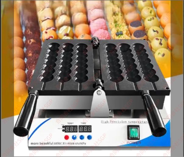 エッグ バブル ベビーカステラメーカー ワッフルメーカー ケーキ 業務用 家庭用