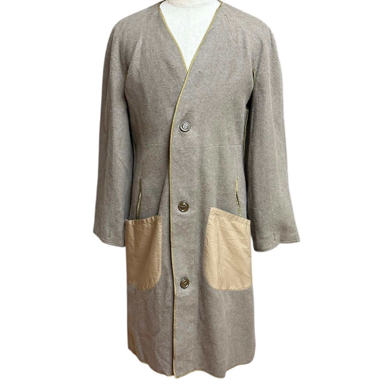 50s 米軍実物 ウール ライナーコート トレンチ - メルカリ