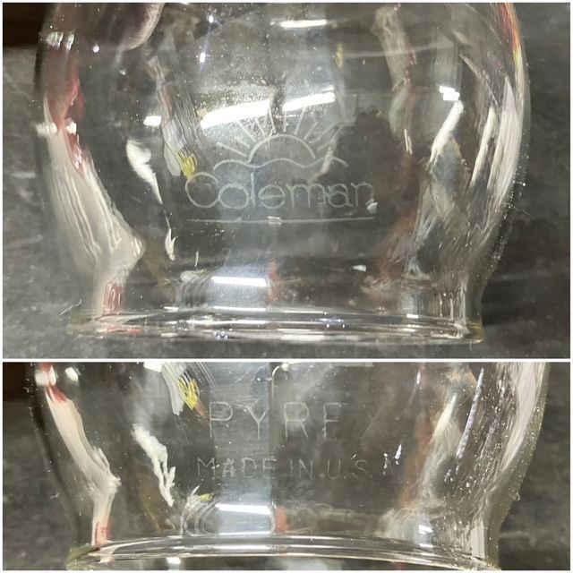 コールマン Coleman ランタン 1954年8月 200A イエローボーダー 美品