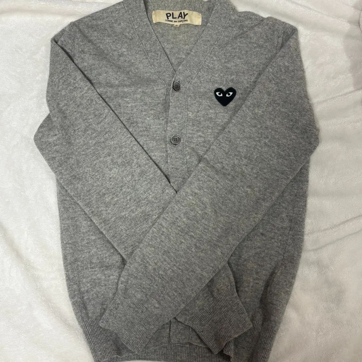 コム・デ・ギャルソン カーディガン グレー グレー s 95 - メルカリ