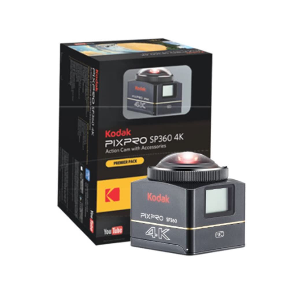 Kodak PIXPRO SP 360 4 K Premier Pack VR Camera by
