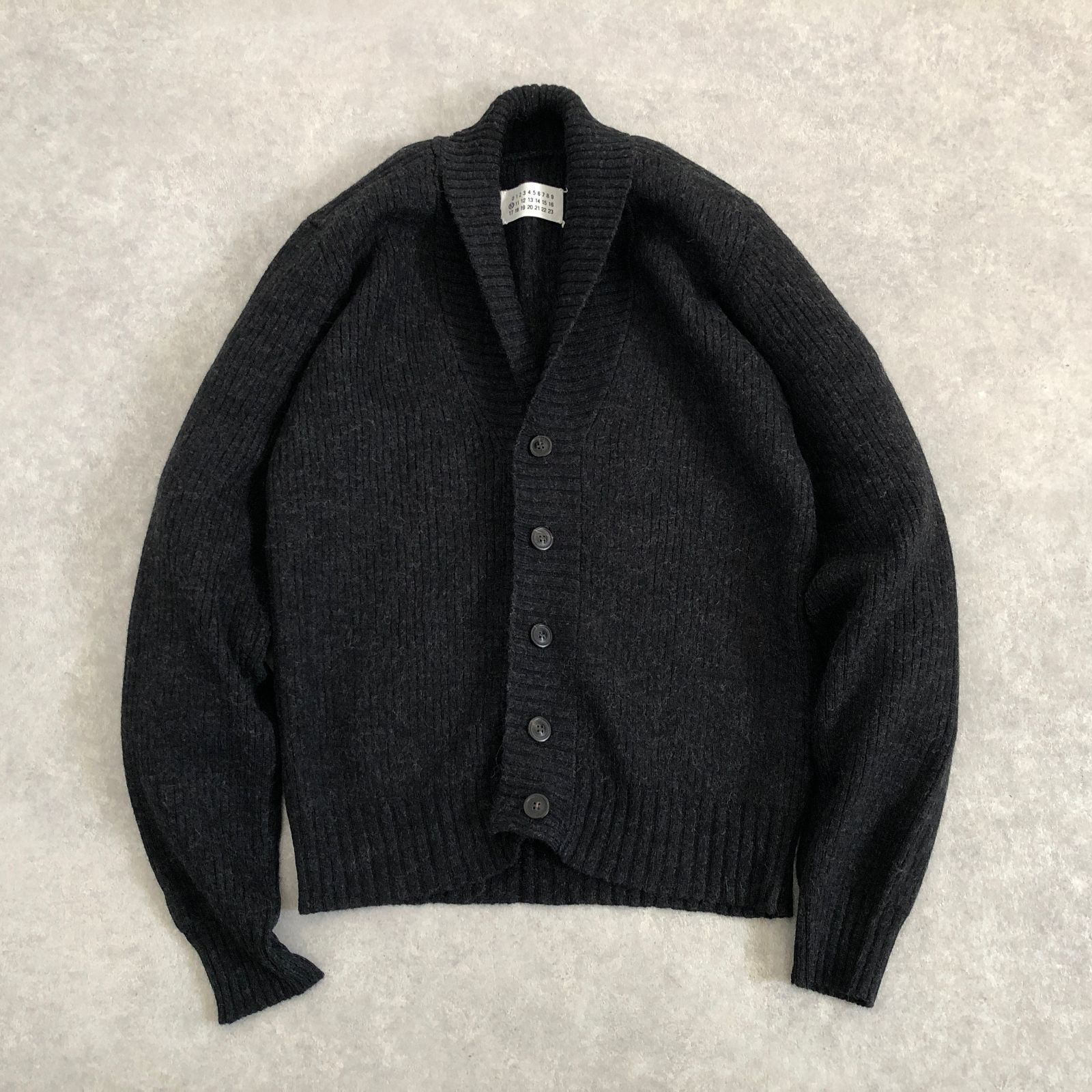 マルタンマルジェラ　本人期　アーカイブ　ニット MARTIN MARGIELA ここのえ期 04's ウール ニット カーディガン