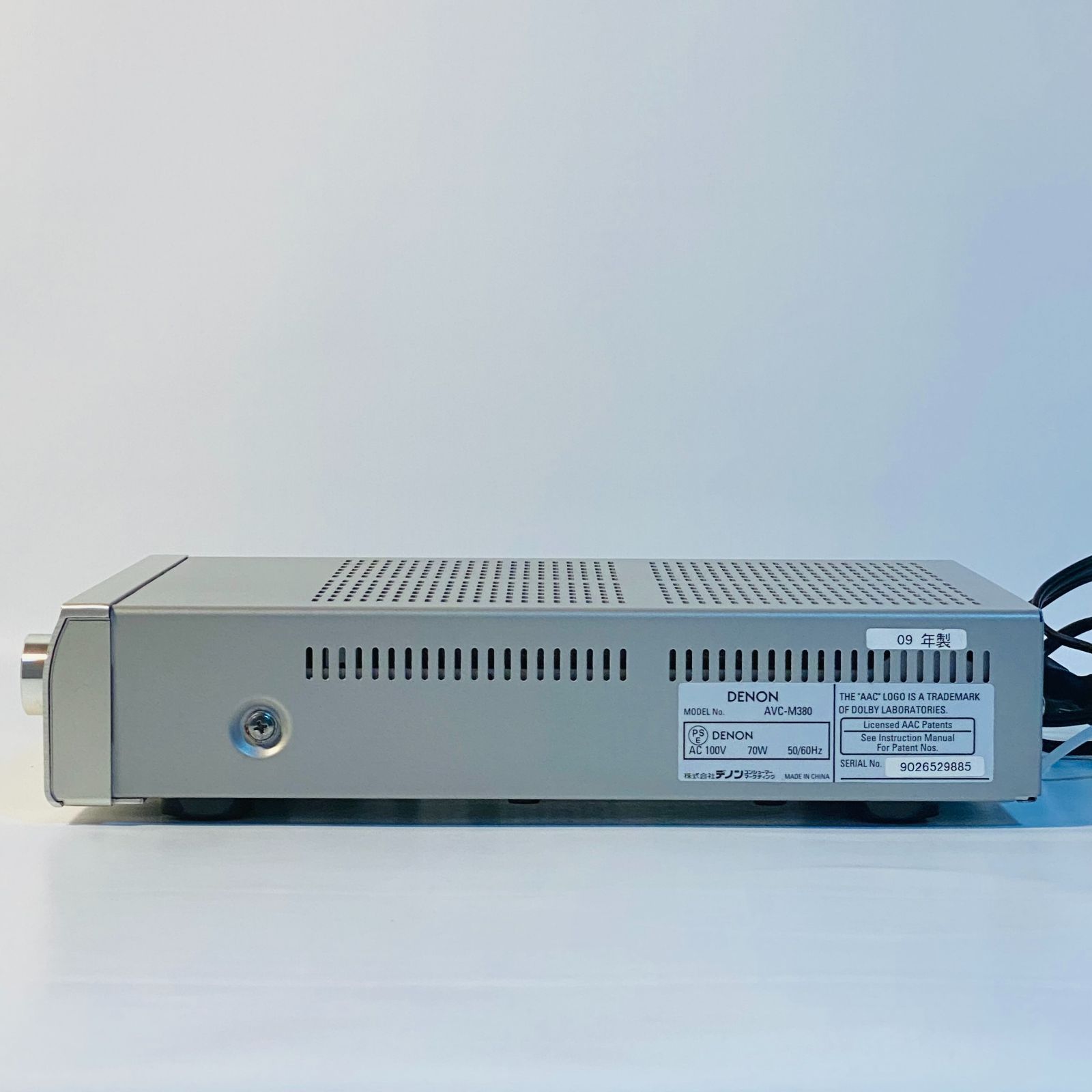 DENON デノン AV SURRONUND AMPLIFIER AVC-M380 ジャンク 送料込み