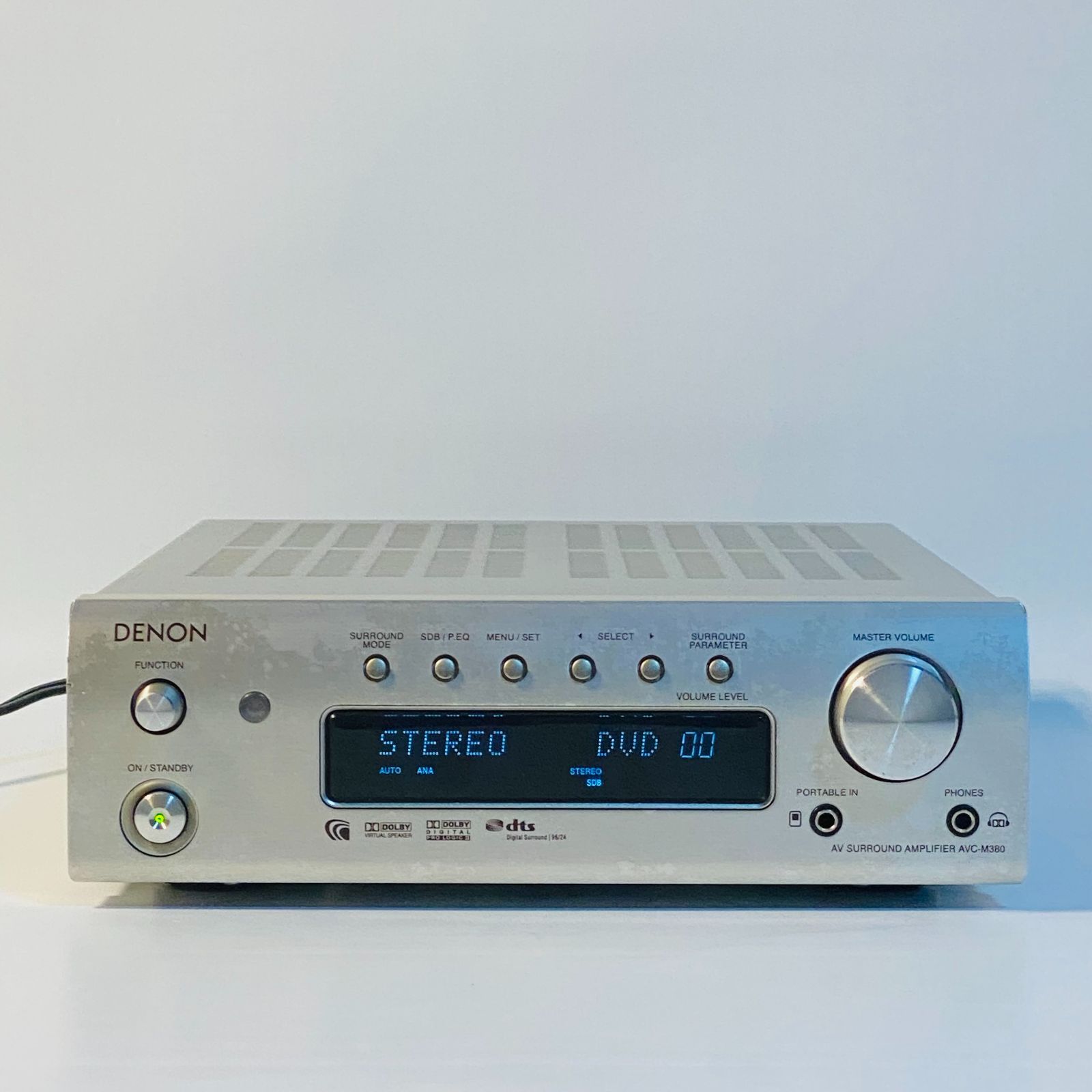 DENON デノン AV SURRONUND AMPLIFIER AVC-M380 ジャンク 送料込み