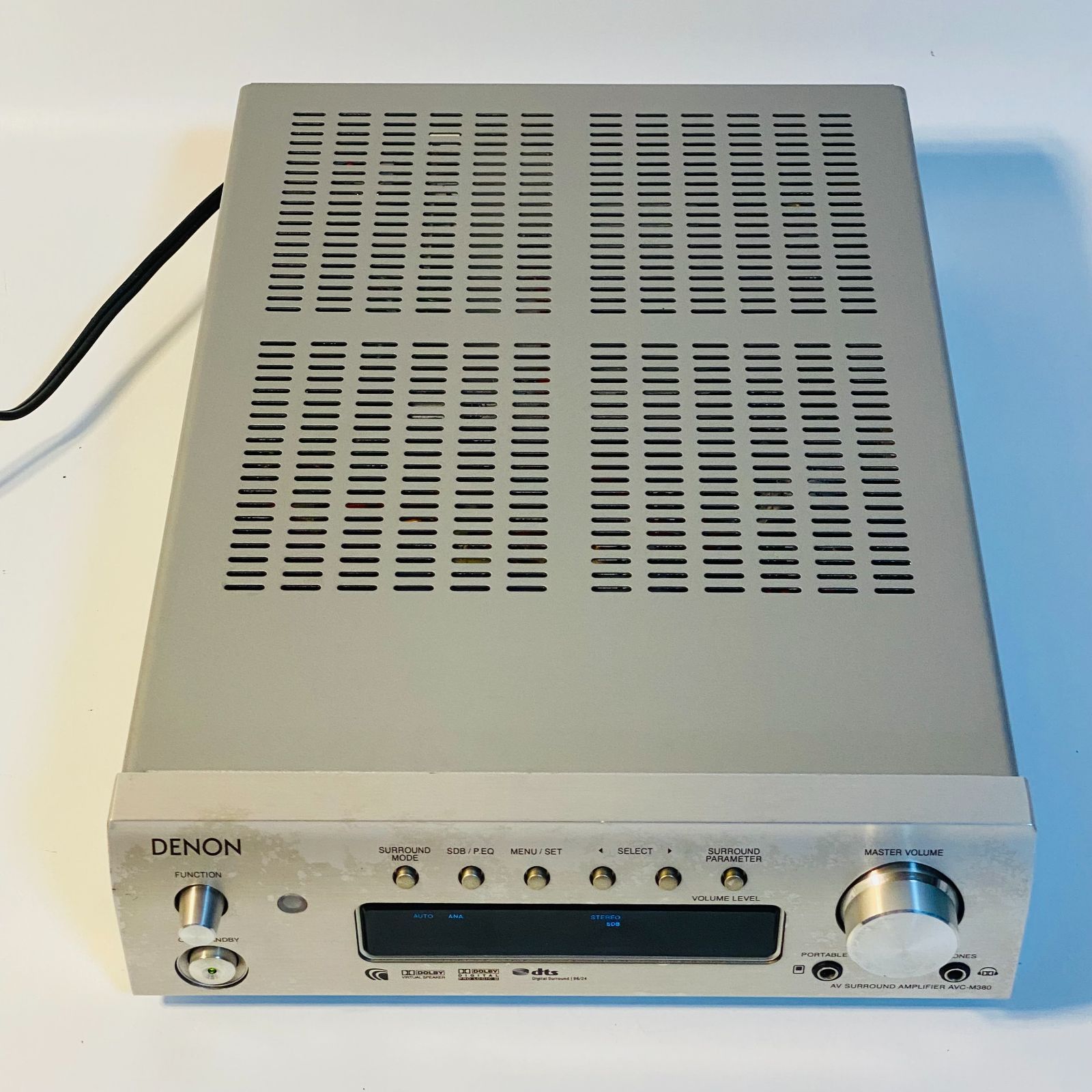 DENON デノン AV SURRONUND AMPLIFIER AVC-M380 ジャンク 送料込み