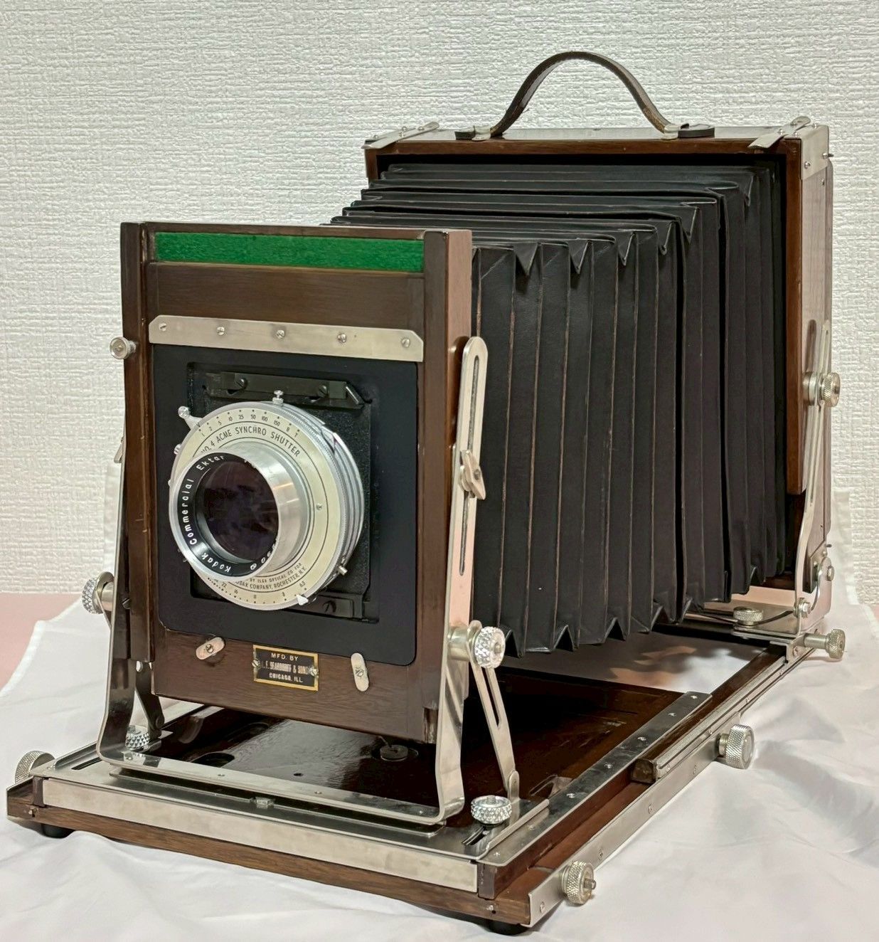 稀少☆ディアドルフ DEADOLFF 8X10 シカゴ製 木製大判カメラ