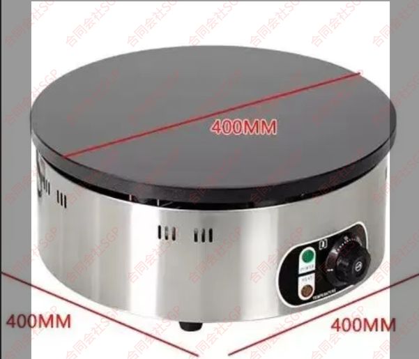 円形 電気クレープ焼き器 業務用 家庭用 １0０V