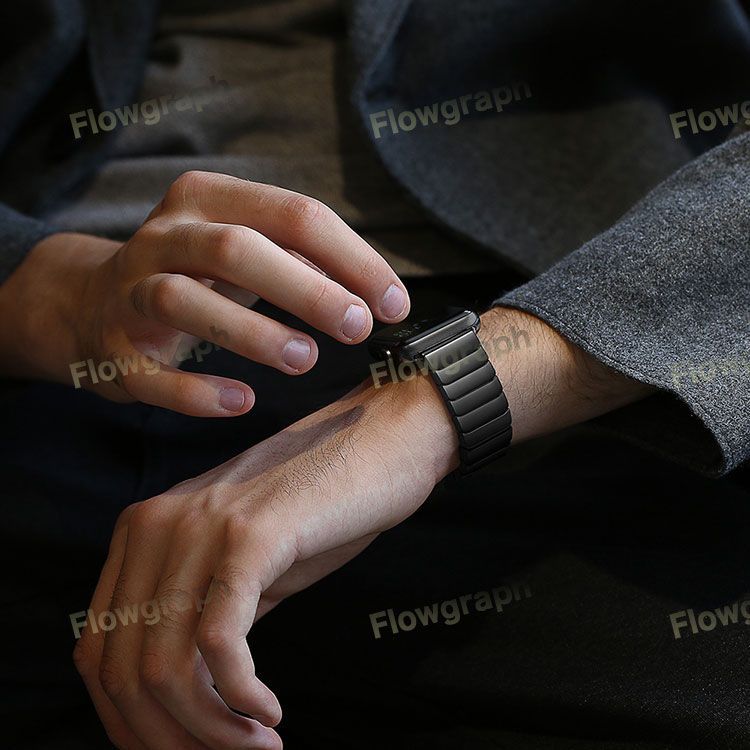 Apple アップルウォッチバンド バンド Watch アップルウォッチ ベルト ステンレス Watchバンド メタル レディース 40mm watch Band｜国産アップルレザーのApple applewatch 本革 高級デザイン