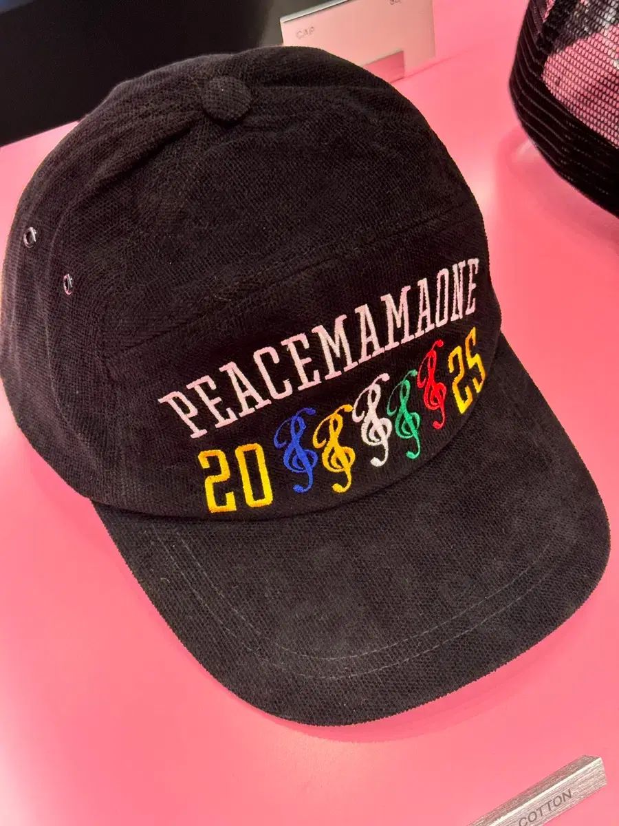 PEACEMINUSONE MAMA コットンメッシュ ベースボールキャップ - メルカリ