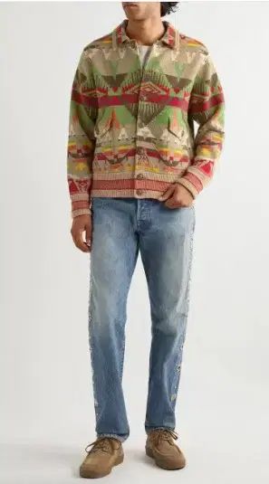 RRL ダブルアールエル カシミア ミックスド ネイティブ ウール