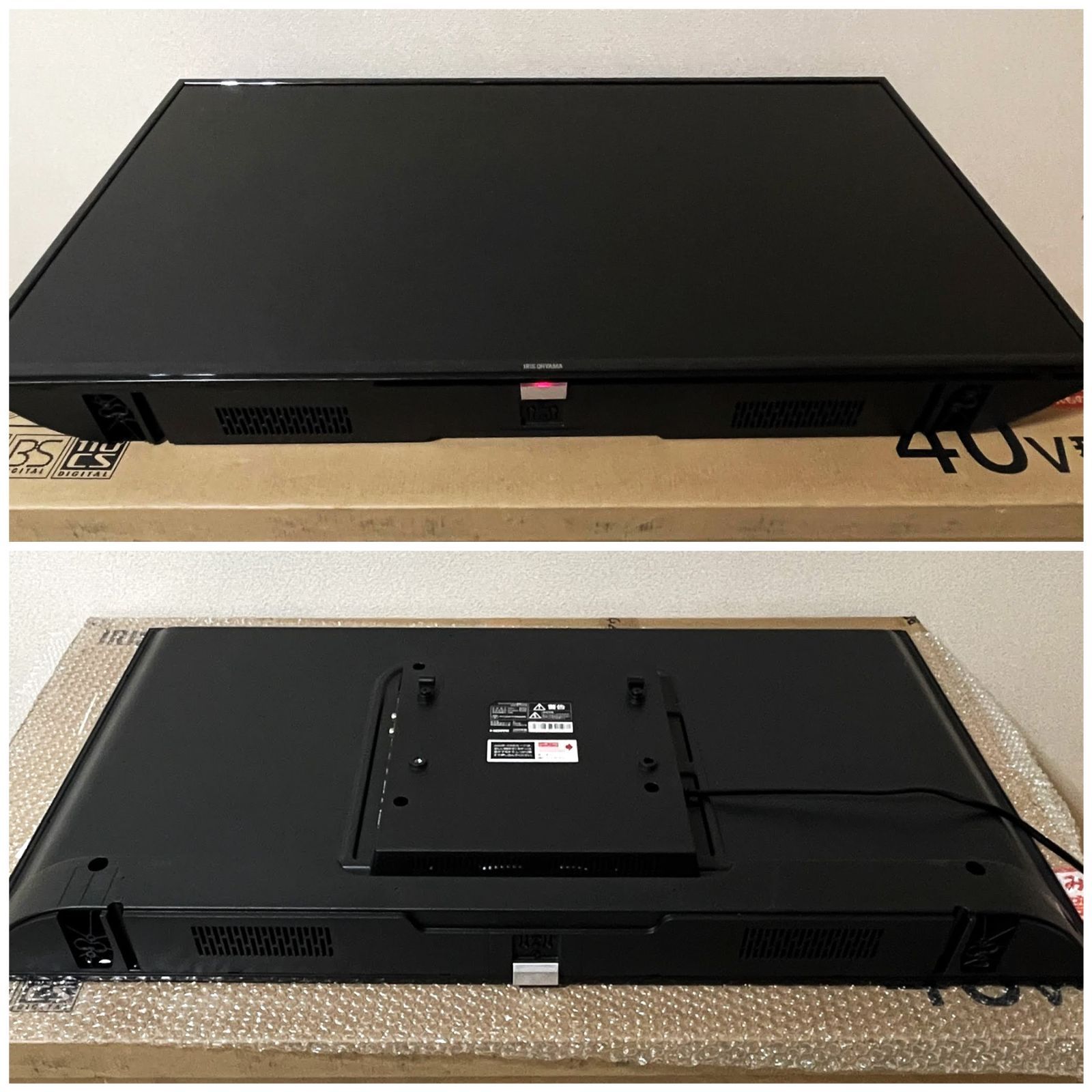 美品 アイリスオーヤマ 40V型 フルハイビジョン 液晶テレビ 40FB10PB W