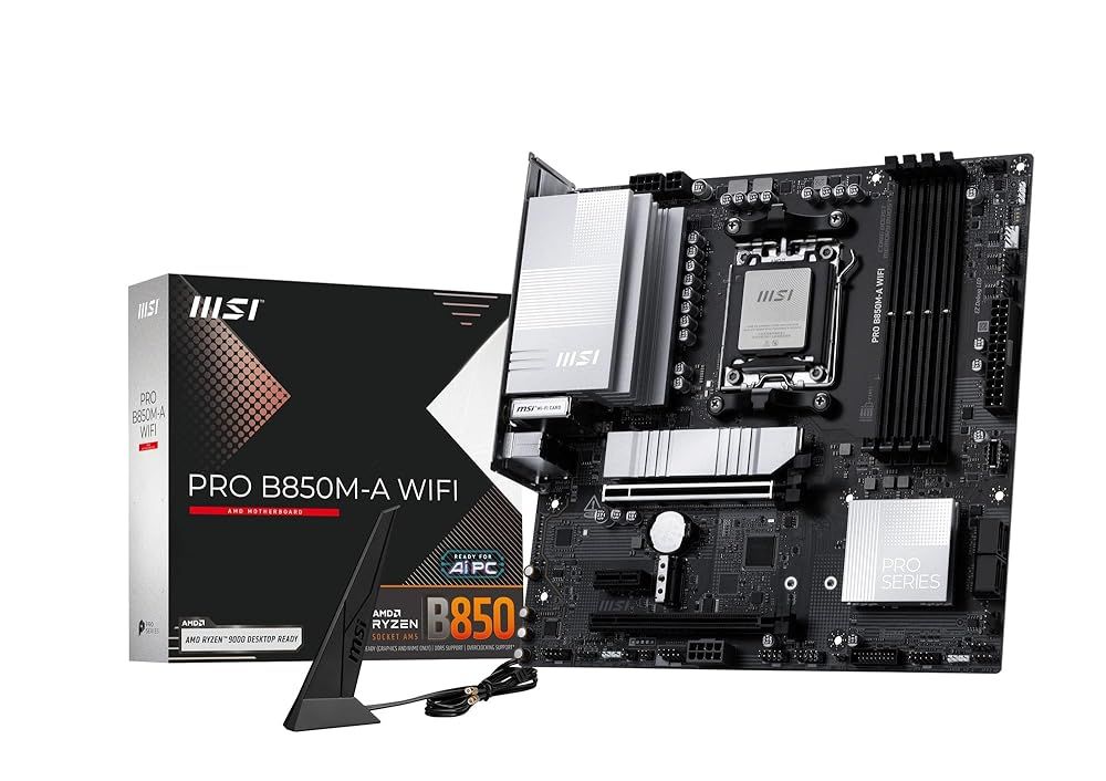 MSI PRO B 850 M-A WIFI Micro-ATX マザーボード MB 6785