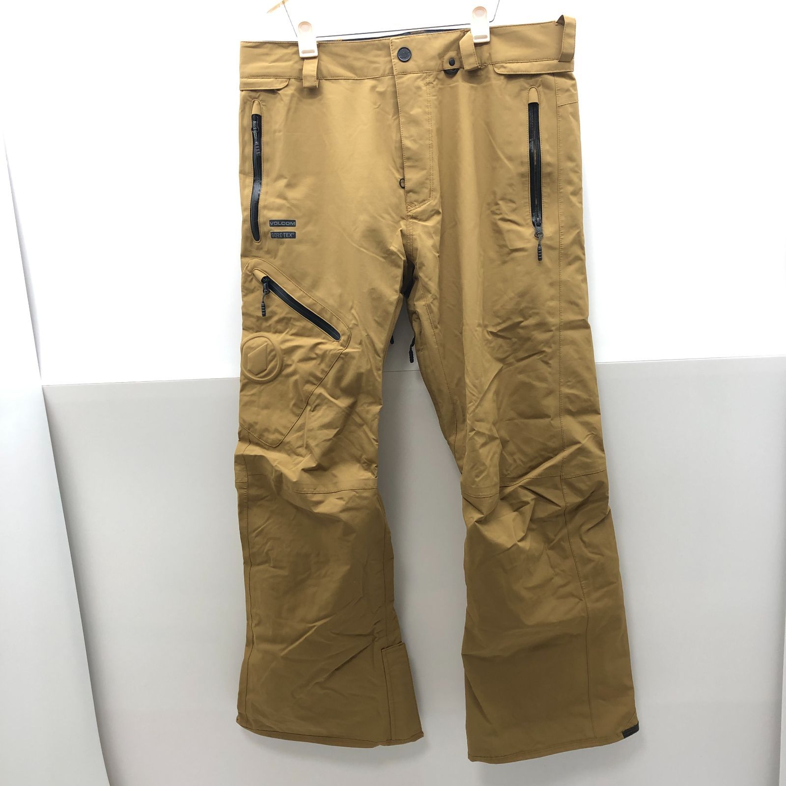 VOLCOM ボルコム スノボウェア GORE TEX パンツ キャメル SGKY 10 8113