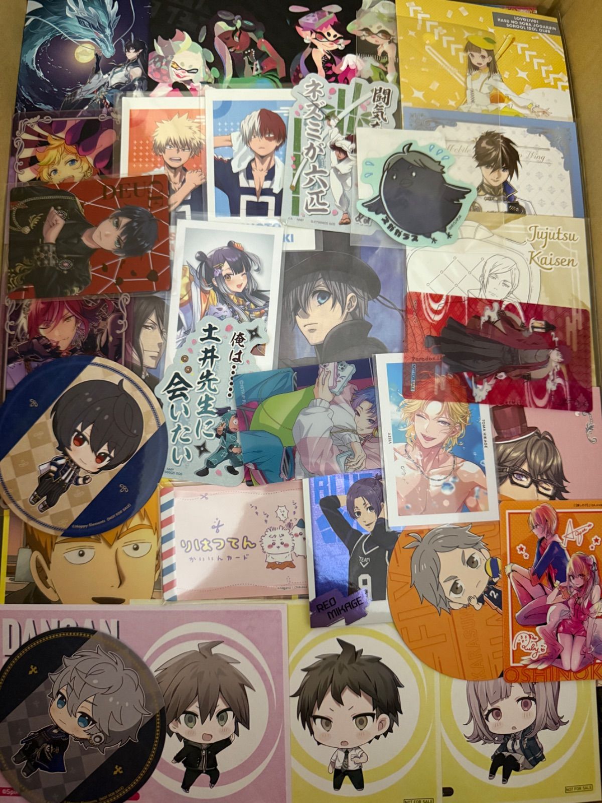 紙類 アニメ ゲーム まとめ売り 大量 コースター ポストカード