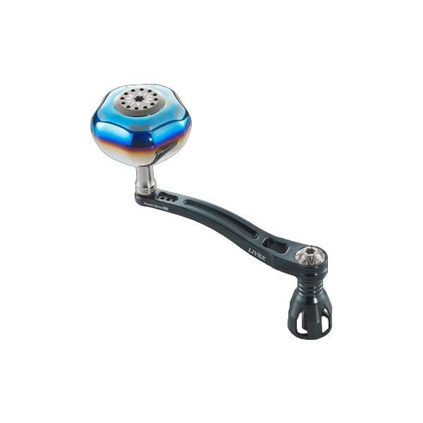 リブレ PowerArm 98 シマノ 8000番～14000番用 左巻き ガンメタ チタン 品番 10122