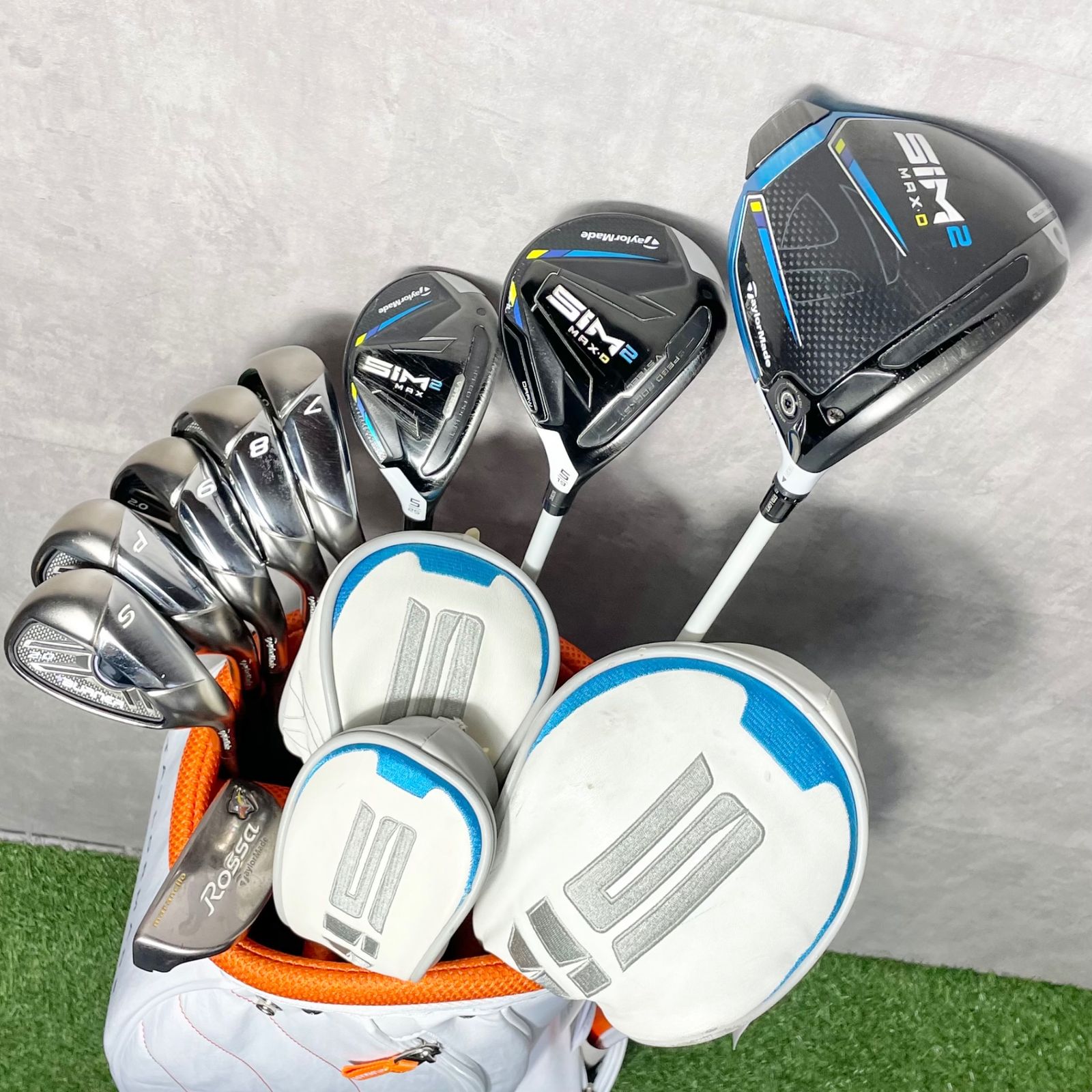バッグ新品】TaylorMade SIM2MAX D BURNER レディース L ゴルフクラブ