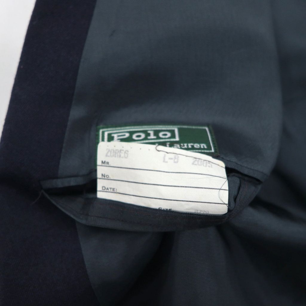 メンズ Polo Ralph Lauren 90年代 USA製 ダブル ブレザー テーラード