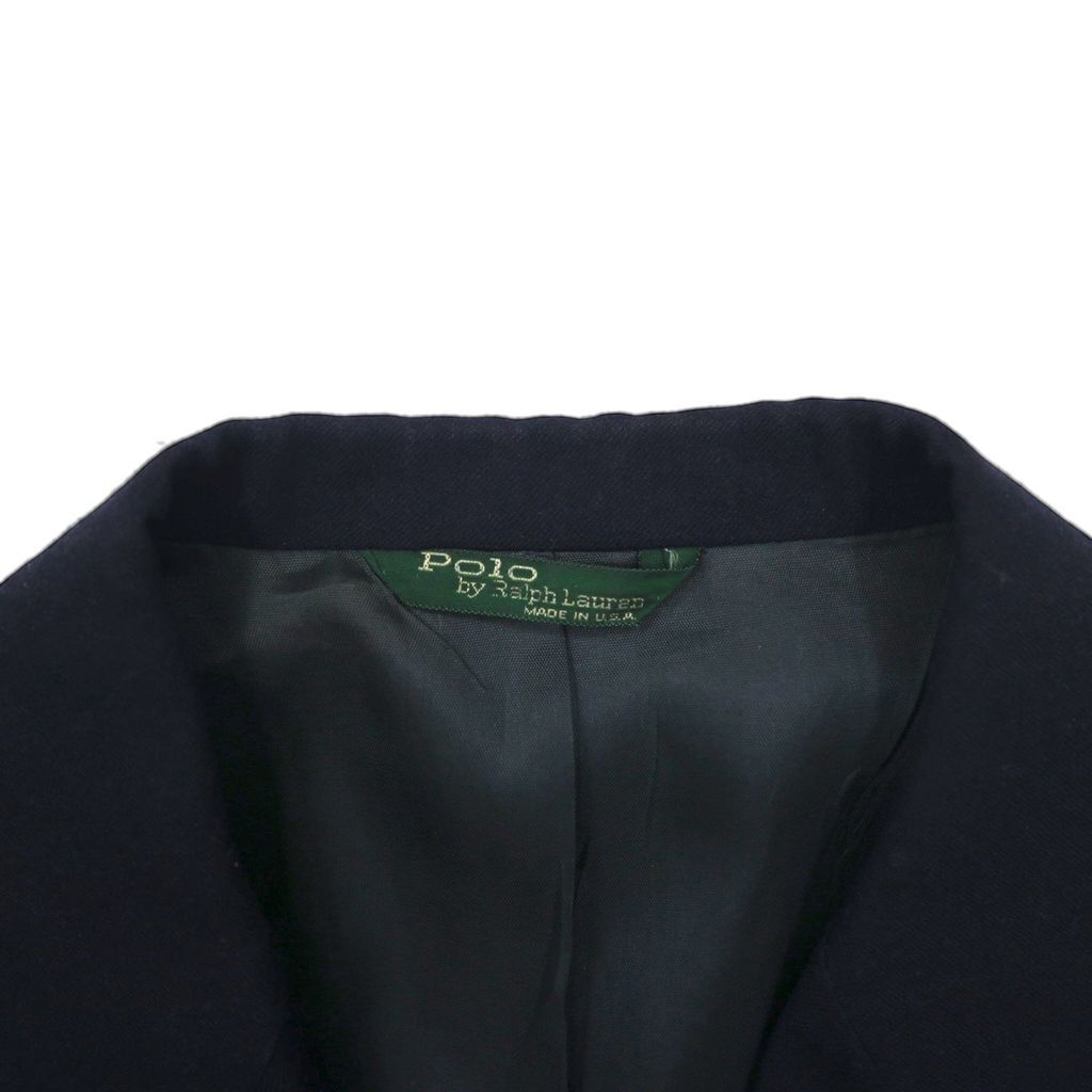メンズ Polo Ralph Lauren 90年代 USA製 ダブル ブレザー テーラード