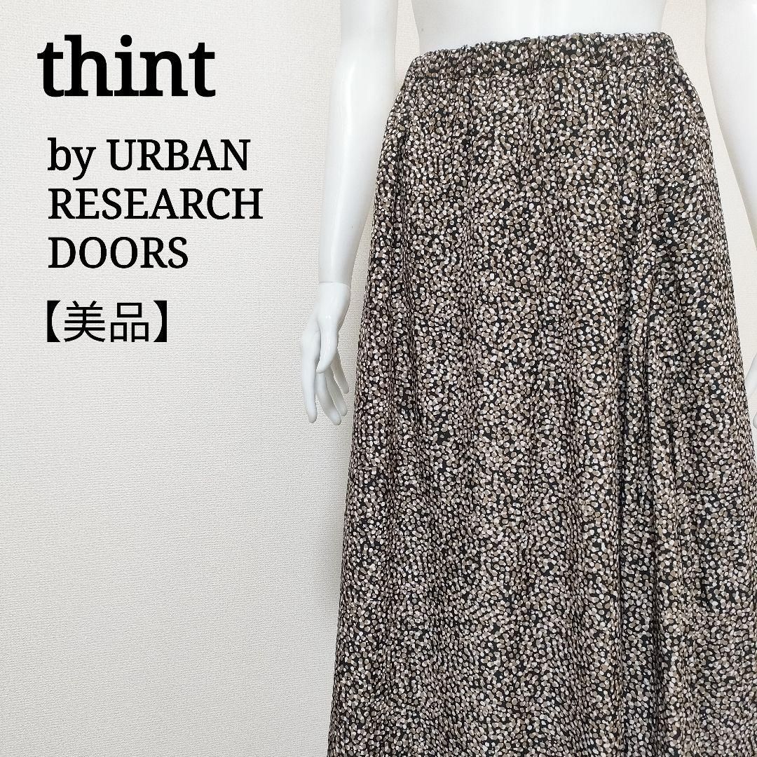 ティントバイアーバンリサーチドアーズ thint by URBAN RESEARCH DOORS カッセンミニレオパードスカート - メルカリ