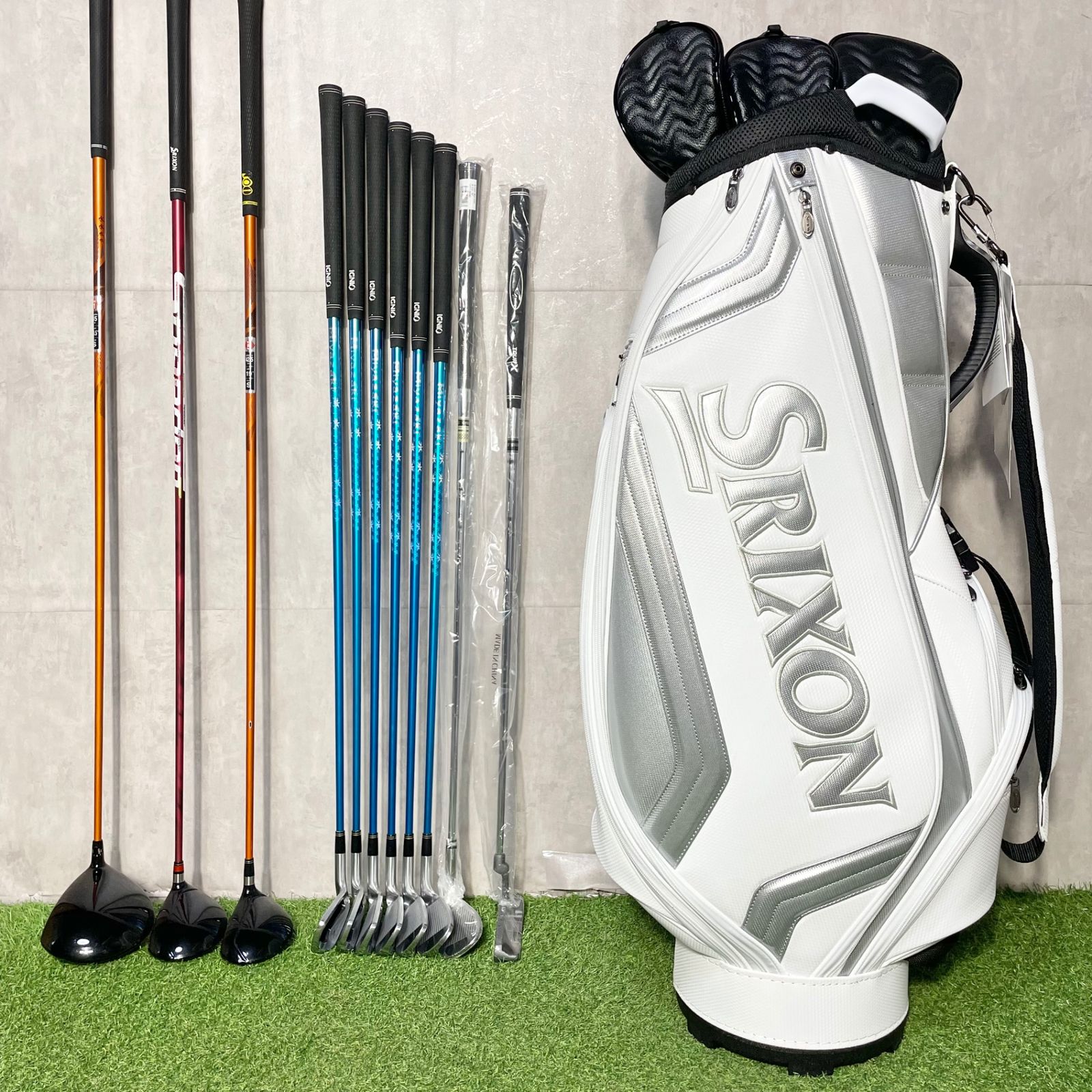貴重レフティ!バッグ新品】SRIXON Z565 ゴルフクラブセット 11本 S 貴重レフティ!バッグ新品】SRIXON Z565 ゴルフクラブセット 11本 S