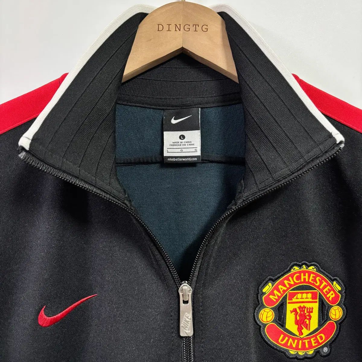 L NIKE マンチェスター・ユナイテッドFC トラック ジャケット - メルカリ