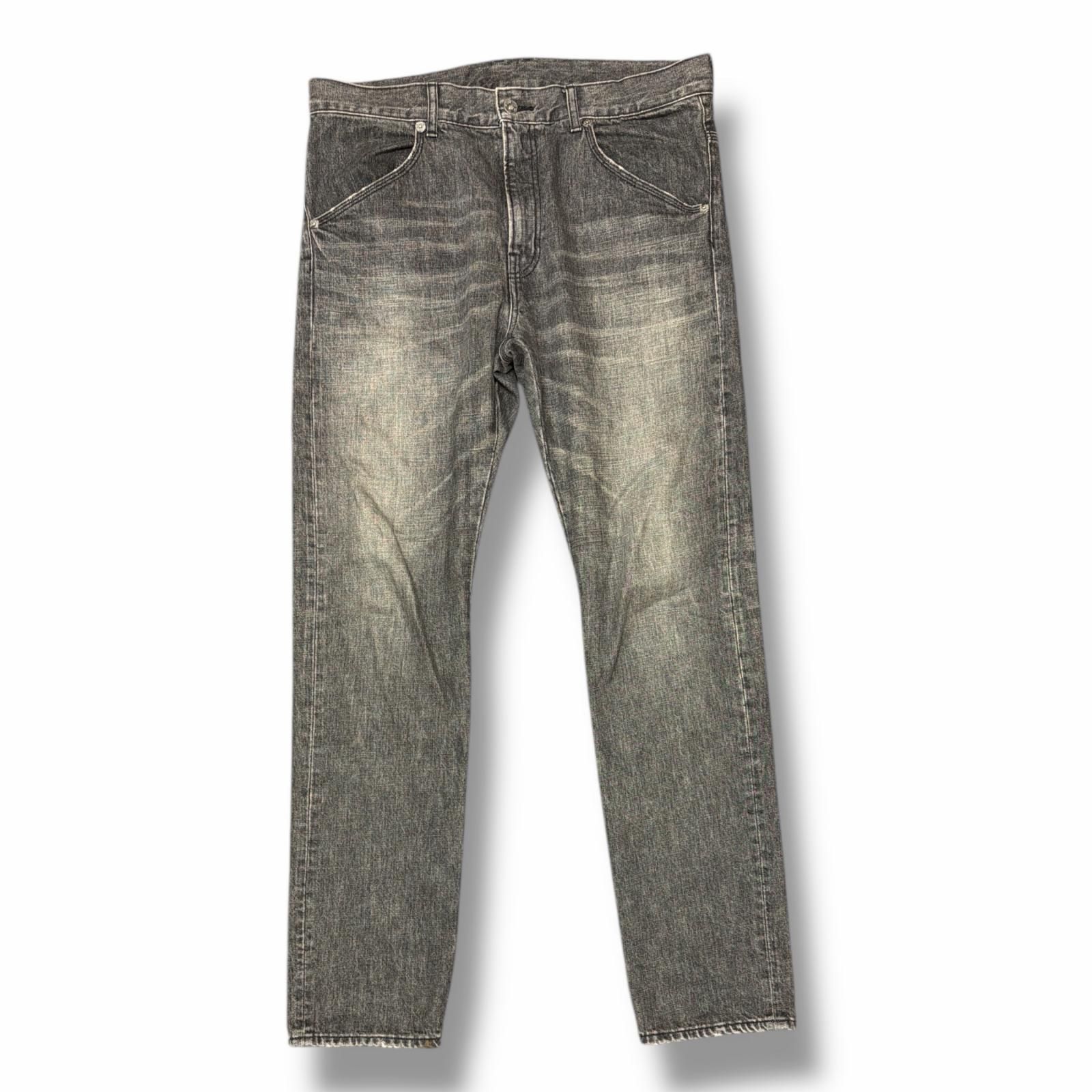 CVTVLIST ペイント加工 デニムジーンズ ユーズド加工パンツ カタリスト