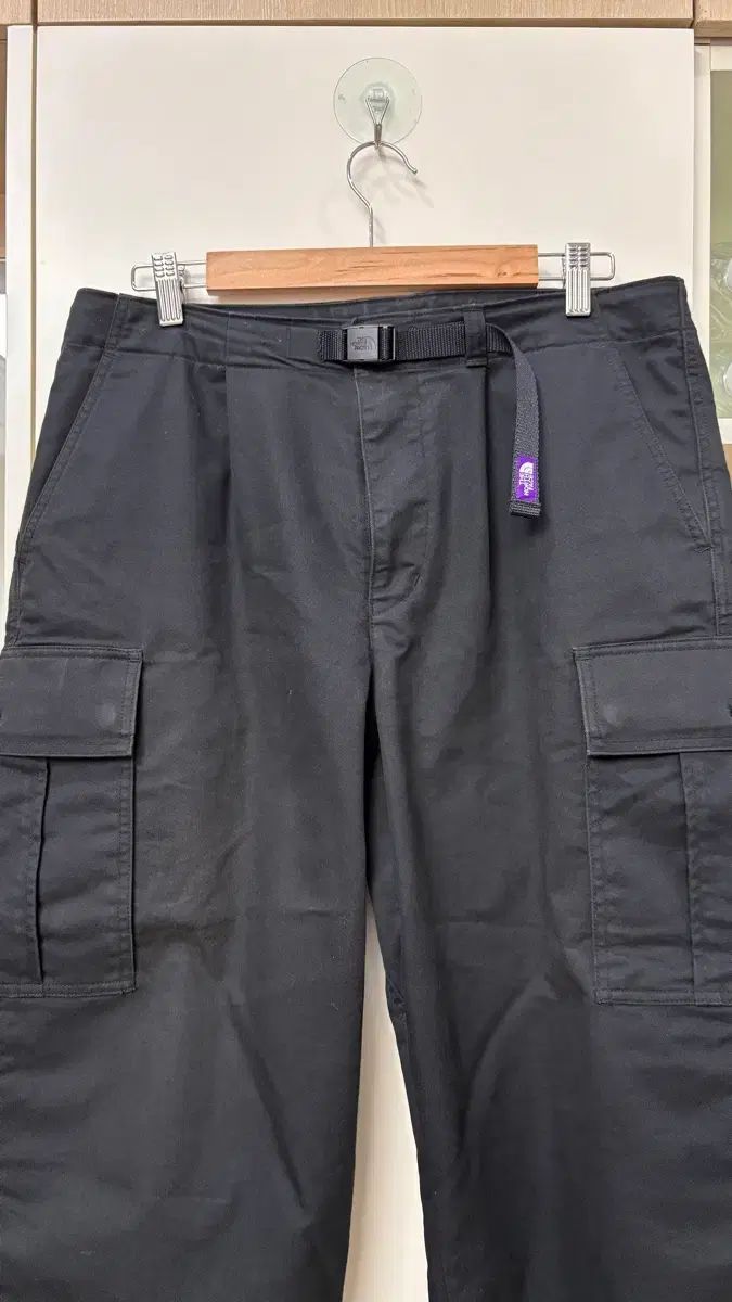 THE NORTH FACE パープルレーベル ストレッチ ツイル カーゴパンツ ブラック