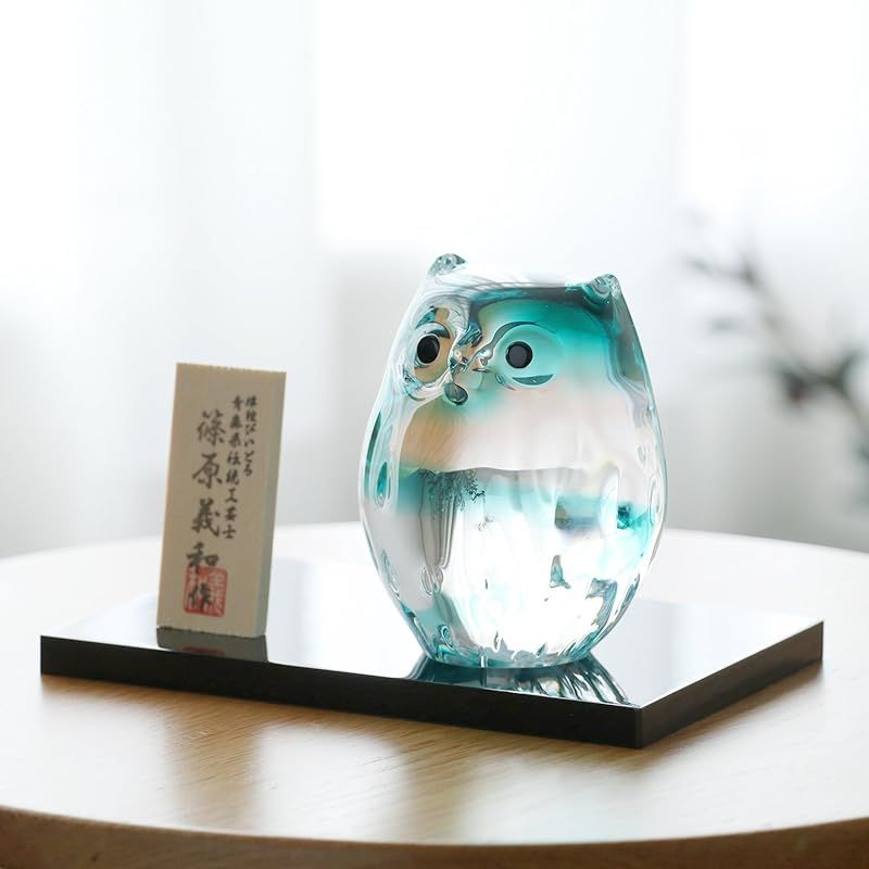 置き物 子ふくろう