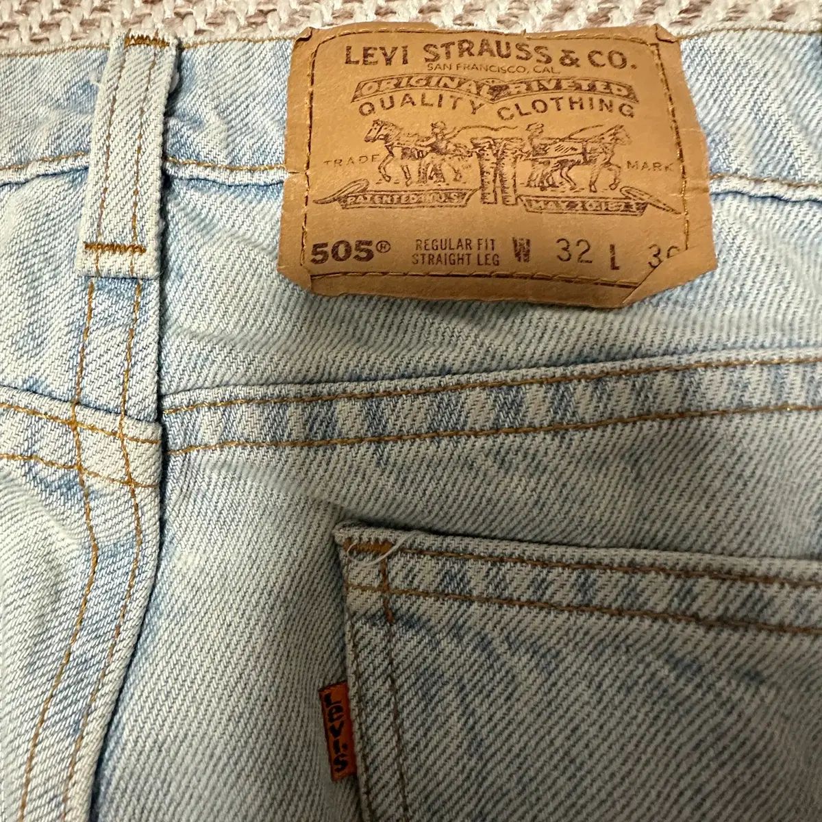 LEVI'S 505 90's usa製 orangetab デニム 節約 90's Levi's 505