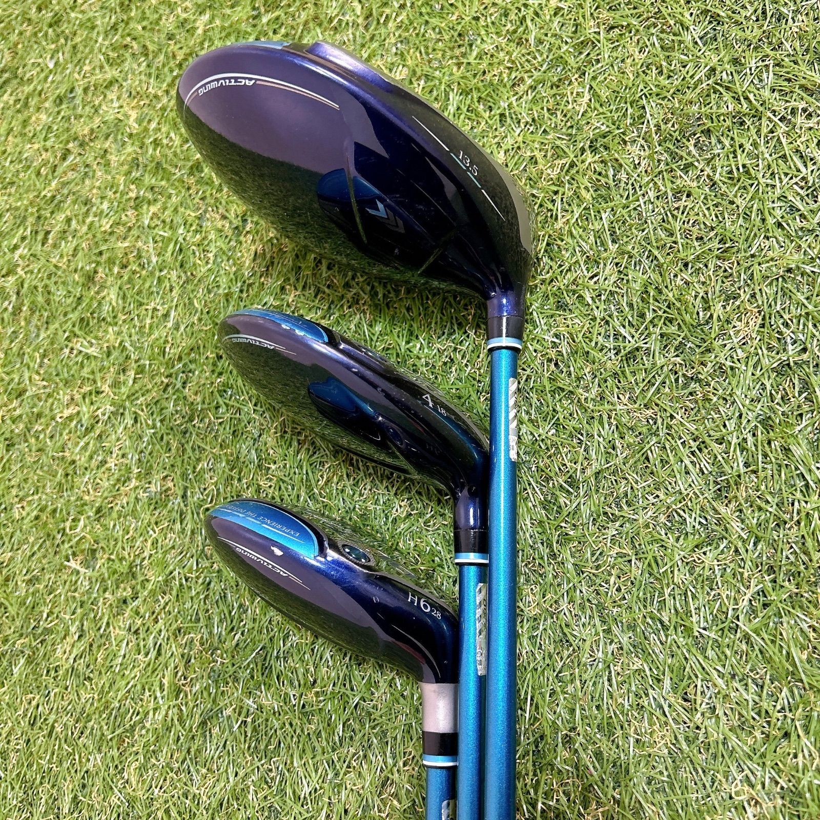 ゼクシオ12 MP1200 ゴルフ クラブセット レディース 女性 L ブルー