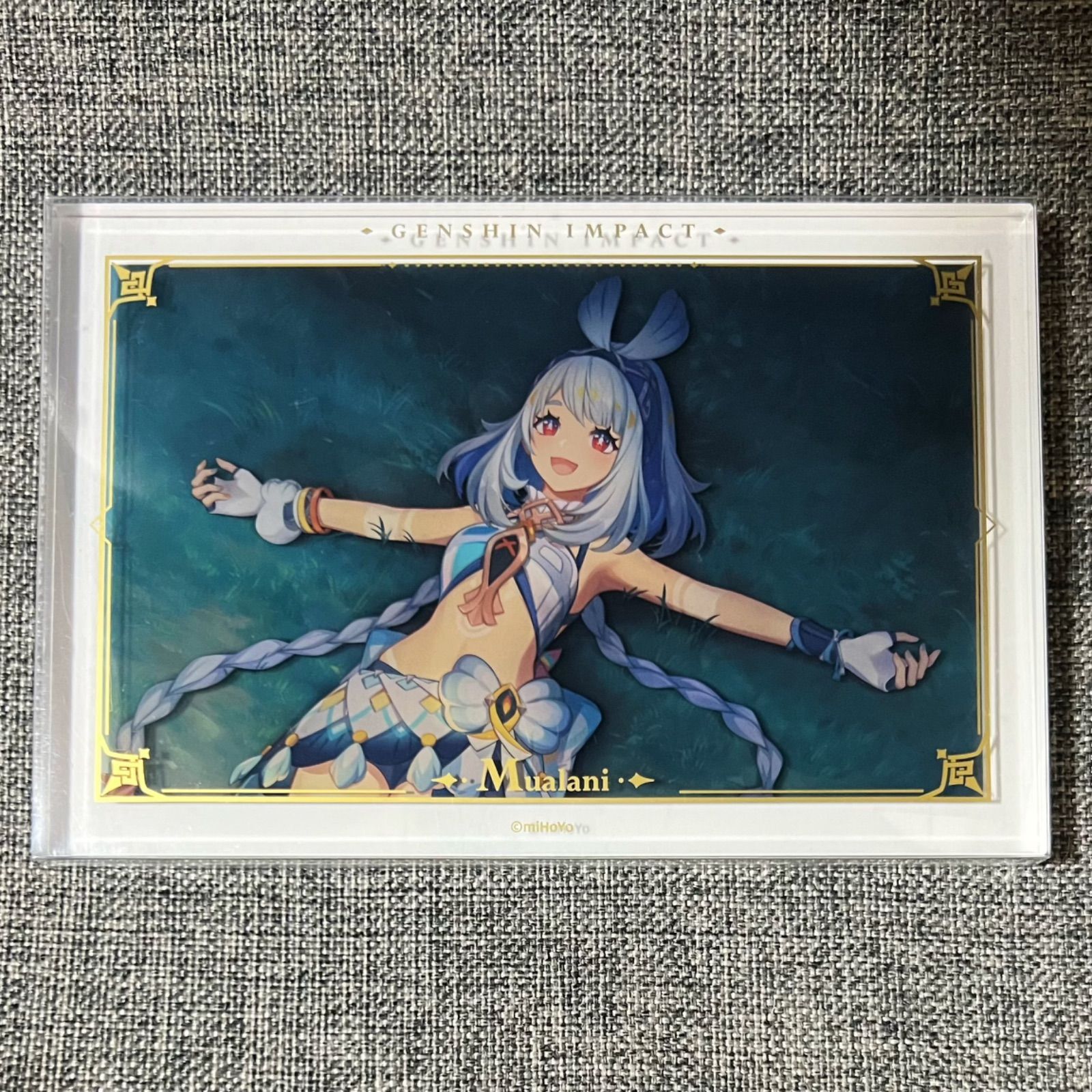 公式正規品 原神 5周年 流砂アクリルブロック スカーク タルタリヤ