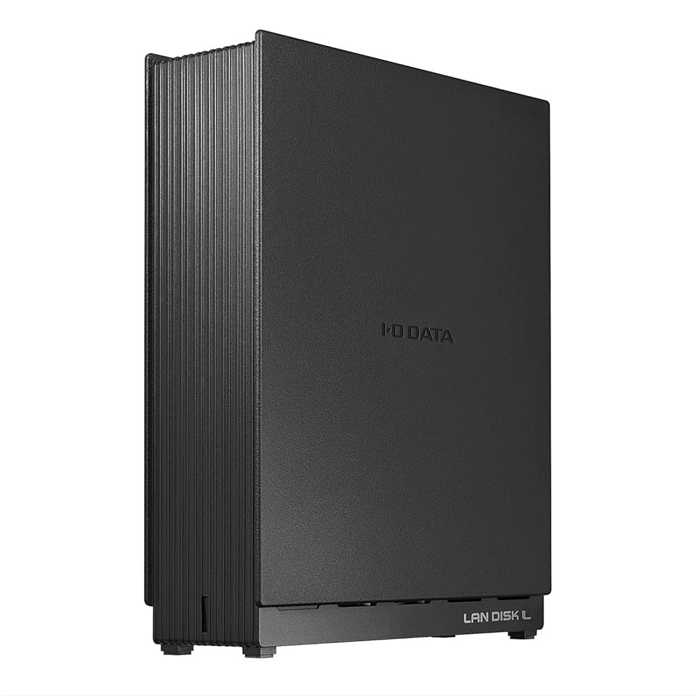 IODATA NAS ネットワークHDD 1ドライブ 8 TB スマホ容量不足 解消 バックアップ 写真 動画 共有 リモートアクセス ファンレス PC スマホ タブレット