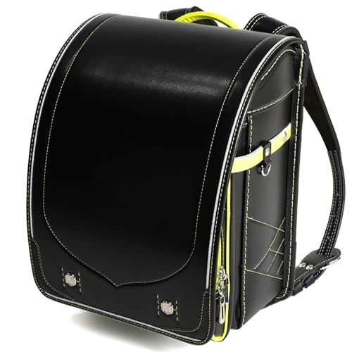 ランドセル 男の子 4 Lワイドサイズ 7 付き 低反発クッション 60 mmワイドベルト 反射 小学生 黒 青 緑 黄色 かっこいい 自動ロック ワンタッチロック A 4フラットファイル対応 軽量 大容量 ランドセルカバー 日本企画