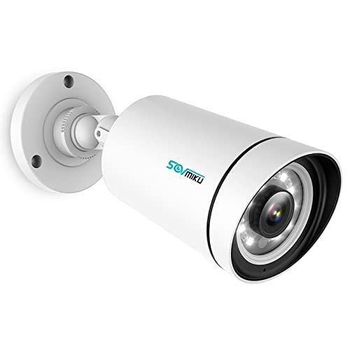 HB 905 POE防犯カメラ 単独使用不可 システム増設用 Sovmiku製NVR本体増設用 有線接続監視カメラ 500万画素 IP 66防水 屋外と室内両方とも対応 監視カメラ 注意 ランケーブルは付いておりません