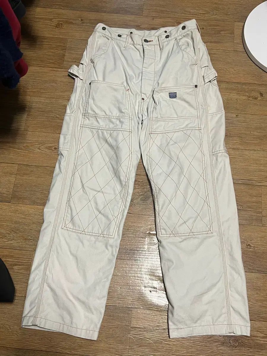 キャピタル 럼버パンツ ダブルニー KAPITAL