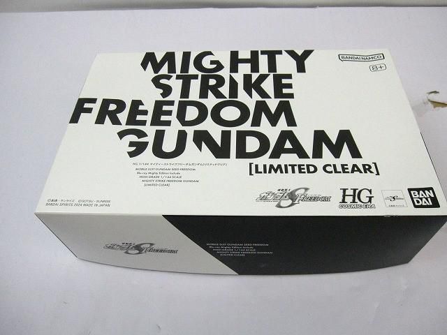 未組立 プラモデル HG 1 144 マイティーストライクフリーダムガンダム リミテッドクリア 機動戦士ガンダムSEED DOM