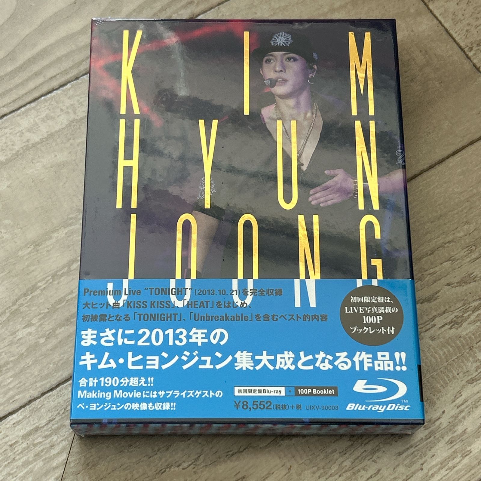 KIM HYUN JOONG Premium Live TONIGHT 初回 盤 Blu-ray 豪華100 Pブックレット スリーブケース付 キム ヒョンジュン