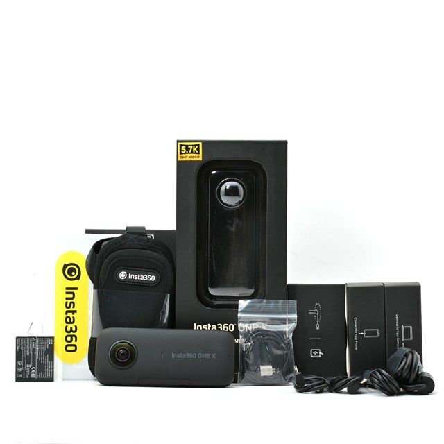 Insta 360 ONE X｜高画質360度アクションカメラ｜手ぶれ補正｜コンパクト｜旅行 Vlog スポーツ撮影に最適