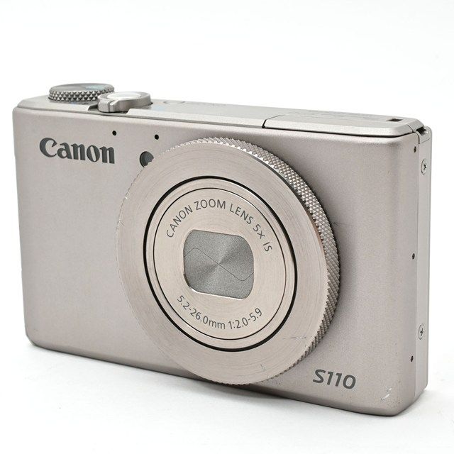 良品＞ Canon PowerShot S110 シルバー｜高画質F2.0レンズ搭載｜軽量